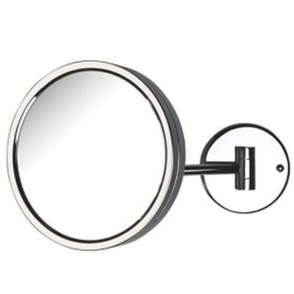 Ricki'S Rugs 8.5 in.; 5X Wall Mount Mirror; Single Arm; Chrome RI53821